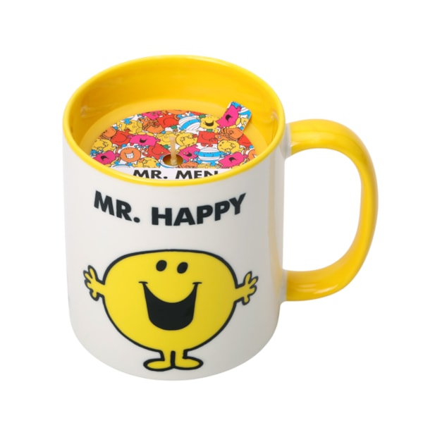 Mr Happy Lemon & Ginger Reusable Mug Candle 256g Mr Happy Lemon & Ginger Reusable Mug Candle 256g