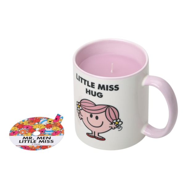 Little Miss Hug White Chocolate & Rose Reusable Mug Candle 256g