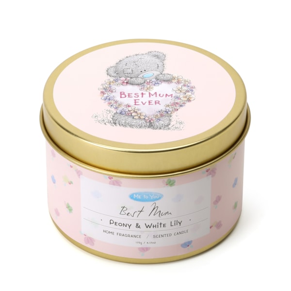 Me To You Bear Candle Tin - Best Mum Me To You Bear Candle Tin - Best Mum