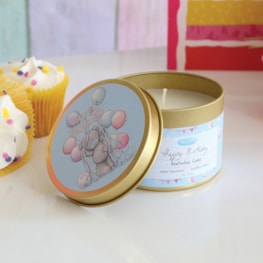 Me To You Bear Candle Tin - Happy Birthday