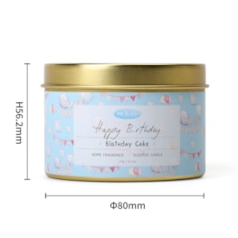 Me To You Bear Candle Tin - Happy Birthday