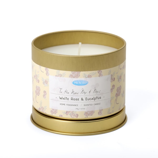 Me To You Bear Candle Tin - The New Mr & Mrs