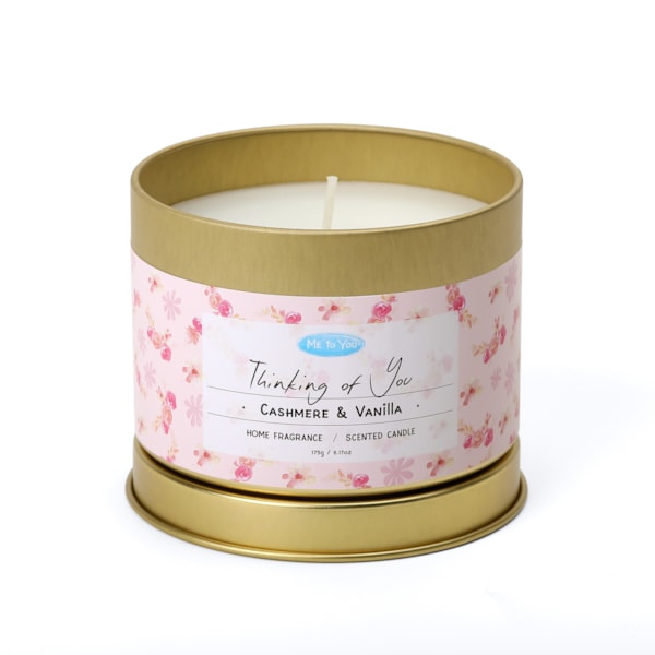 Me To You Bear Candle Tin - Thinking of you