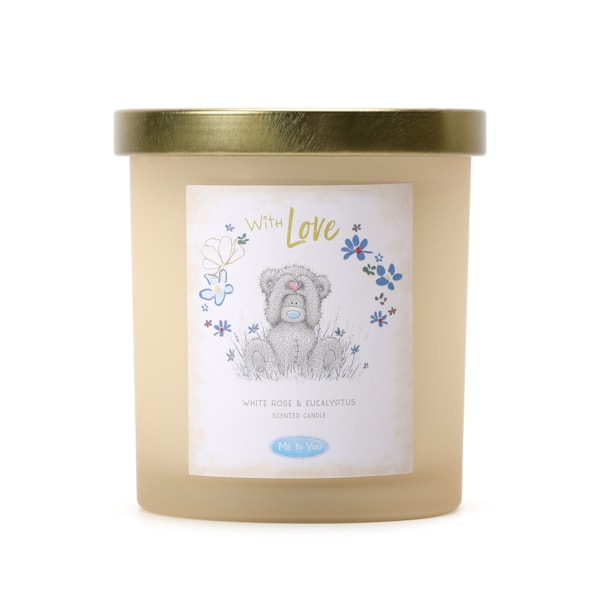 Me To You Bear Glass Candle – With Love