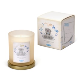 Me To You Bear Glass Candle – With Love