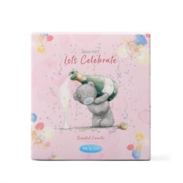 Me To You Bear Glass Candle – Let’s Celebrate