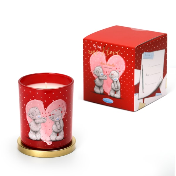 Me To You Bear Glass Candle – To the One I Love