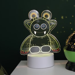 Monster and Dragon 2 in 1 Acrylic Lamp 21cm Monster and Dragon 2 in 1 Acrylic Lamp 21cm