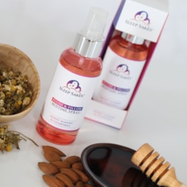Honey, Almond and Chamomile Fragranced Spray by Sleep Sakes 120ml Honey, Almond and Chamomile Fragranced Spray by Sleep Sakes 120ml
