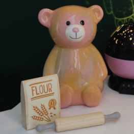 Teddy Bear Money Box by Sleep Sakes 18cm Teddy Bear Money Box by Sleep Sakes 18cm