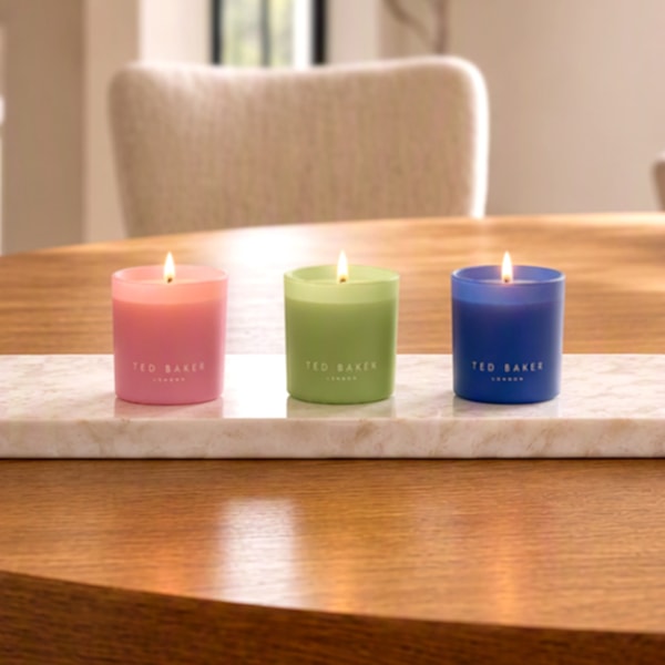 Ted Baker Gift Set 3 x 65g Candles