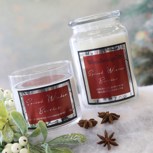 Spiced Winter Berries - Tumbler Candle 400g Spiced Winter Berries - Tumbler Candle 400g