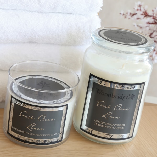 Fresh Clean Linen - Candle Jar 650g