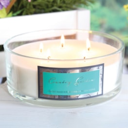 Country Garden - 5 Wick Candle Bowl 990g