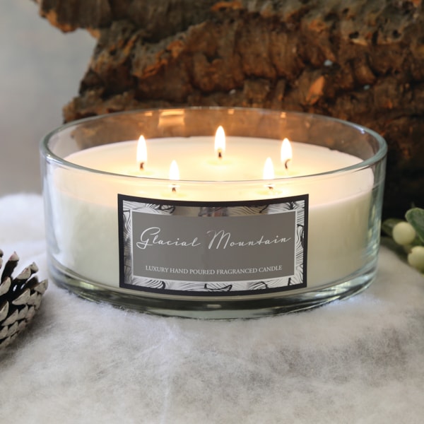 Glacial Mountain - 5 Wick Candle Bowl 990g