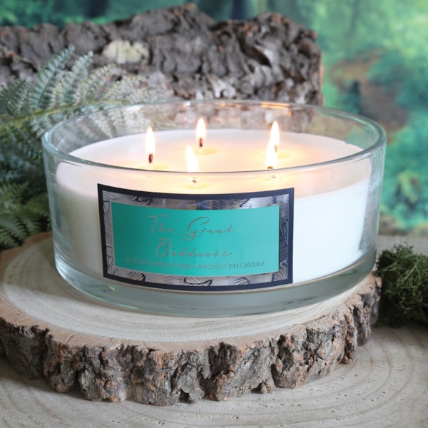 The Great Outdoors - 5 Wick Candle Bowl 990g