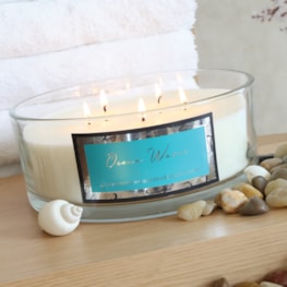 Ocean Waves - 5 Wick Candle Bowl 990g