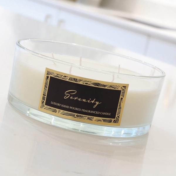 Serenity - 5 Wick Candle Bowl 990g Serenity - 5 Wick Candle Bowl 990g