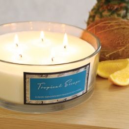 Tropical Escape - 5 Wick Candle Bowl 990g Tropical Escape - 5 Wick Candle Bowl 990g