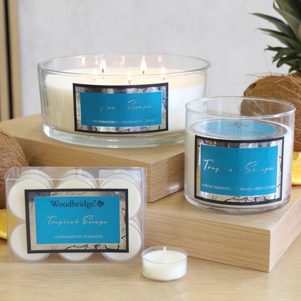 Tropical Escape - Tealights (12 Pieces)