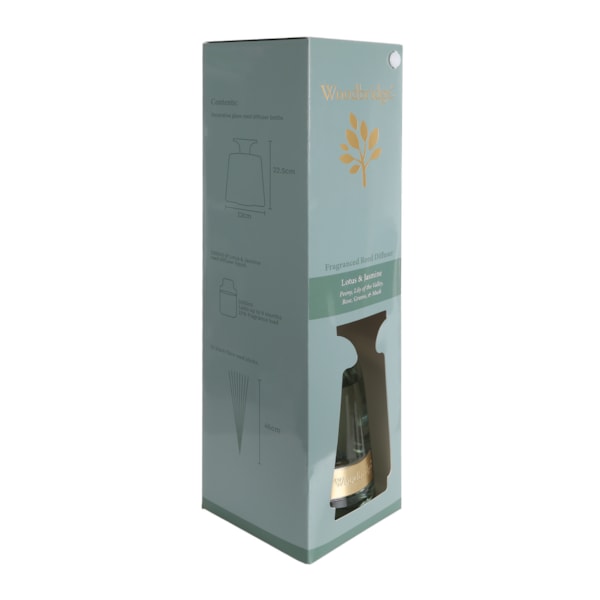 Woodbridge 1000ml Reed Diffuser – Lotus & Jasmine Woodbridge 1000ml Reed Diffuser – Lotus & Jasmine
