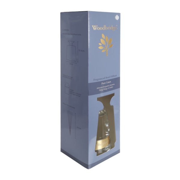 Woodbridge 1000ml Reed Diffuser – Pure Linen Woodbridge 1000ml Reed Diffuser – Pure Linen