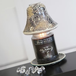 Black Diamond Woodbridge Large Scented Candle Jar Black Diamond Woodbridge Large Scented Candle Jar