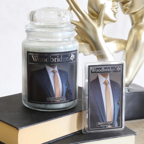 Seduction Woodbridge Large Scented Candle Jar