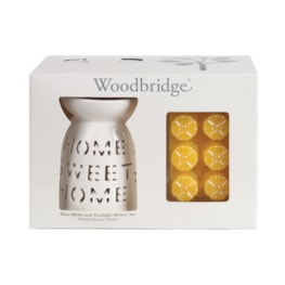 Woodbridge Wax Melts & Tealight Melter Set – Home Sweet Home