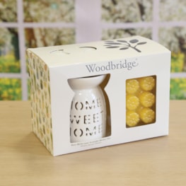 Woodbridge Wax Melts & Tealight Melter Set – Home Sweet Home