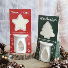 Woodbridge Wax Melts & Tealight Melter Set – Red Star