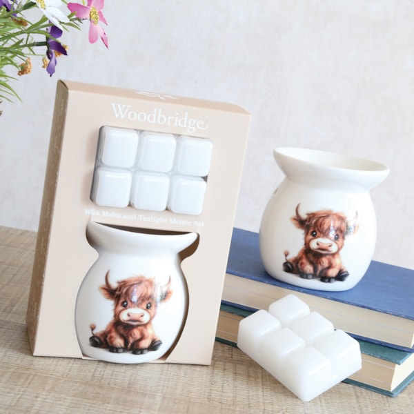 Woodbridge Wax Melts & Tealight Melter Set – Calf Woodbridge Wax Melts & Tealight Melter Set – Calf