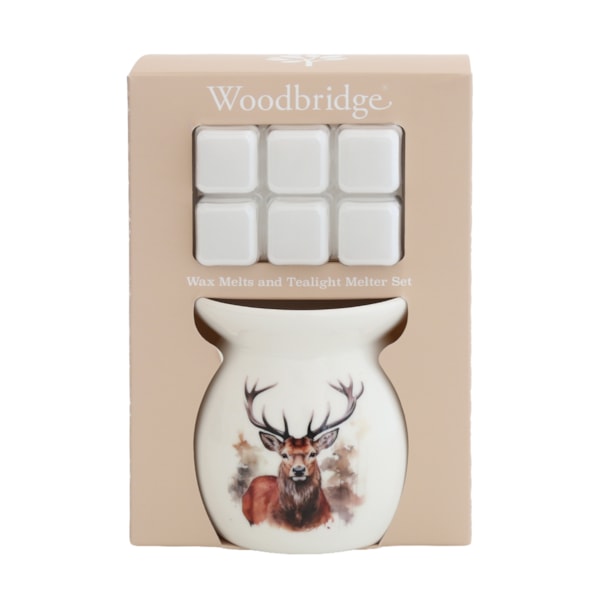 Woodbridge Wax Melts & Tealight Melter Set – Stag