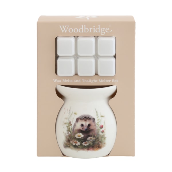 Woodbridge Wax Melts & Tealight Melter Set – Hedgehog Woodbridge Wax Melts & Tealight Melter Set – Hedgehog