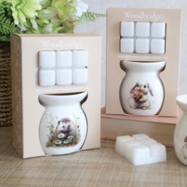 Woodbridge Wax Melts & Tealight Melter Set – Hedgehog