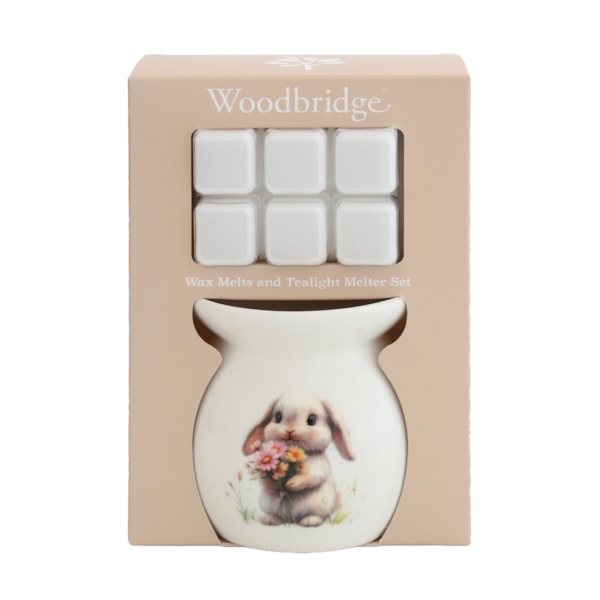 Woodbridge Wax Melts & Tealight Melter Set – Rabbit Woodbridge Wax Melts & Tealight Melter Set – Rabbit