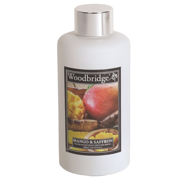 Mango & Saffron - Reed Diffuser Liquid Refill Bottle By Woodbridge Mango & Saffron - Reed Diffuser Liquid Refill Bottle By Woodbridge