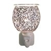 Wax Melter Plug In - Glitter Glass 12cm Wax Melter Plug In - Glitter Glass 12cm