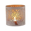 Tealight Wax Melter and Candle Holder - White Silhouette Tree of Life 10.5cm Tealight Wax Melter and Candle Holder - White Silhouette Tree of Life 10.5cm