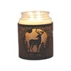 Tealight Wax Melter and Candle Holder - Black Silhouette Stag 10.5cm Tealight Wax Melter and Candle Holder - Black Silhouette Stag 10.5cm