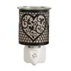 Wax Melter Plug In - Black & Gold Silhouette Heart 13cm Wax Melter Plug In - Black & Gold Silhouette Heart 13cm