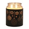 Tealight Wax Melter and Candle Holder - Black Silhouette Melter Baubles Tealight Wax Melter and Candle Holder - Black Silhouette Melter Baubles