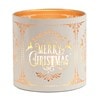 Tealight Wax Melter and Candle Holder - White Silhouette Merry Christmas Tealight Wax Melter and Candle Holder - White Silhouette Merry Christmas