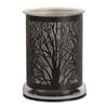 Electric Wax Melter Touch - Black Silhouette Forest 17cm Electric Wax Melter Touch - Black Silhouette Forest 17cm