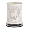 Electric Wax Melter Touch - White Silhouette Stag 17cm Electric Wax Melter Touch - White Silhouette Stag 17cm