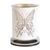 Electric Wax Melter Touch - White Silhouette Butterfly 17cm Electric Wax Melter Touch - White Silhouette Butterfly 17cm