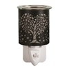 Wax Melter Plug In - Black & Gold Silhouette Heart Tree 13cm Wax Melter Plug In - Black & Gold Silhouette Heart Tree 13cm