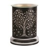 Electric Wax Melter Touch - Black Silhouette Heart Tree 17cm Electric Wax Melter Touch - Black Silhouette Heart Tree 17cm