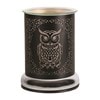 Electric Wax Melter Touch - Black Silhouette Owl 17cm Electric Wax Melter Touch - Black Silhouette Owl 17cm
