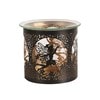 Tealight Wax Melter and Candle Holder - Black & Gold Silhouette Melter Fairy Tealight Wax Melter and Candle Holder - Black & Gold Silhouette Melter Fairy